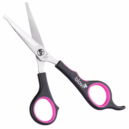 Blovi Safety Ball Tip Pet Scissors 6” – bezpieczne nożyczki do strzyżenia psa i kota, proste, z mikroszlifem Szybka dostawa
