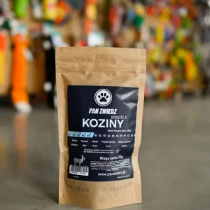 Pan Zwierz Naturalne suszone smaczki z kozy 25g Tylko dziś
