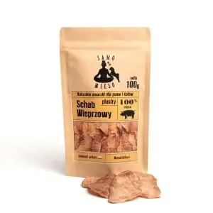 Nowy SAMO MIĘSO Schab Wieprzowy Plastry 100g
