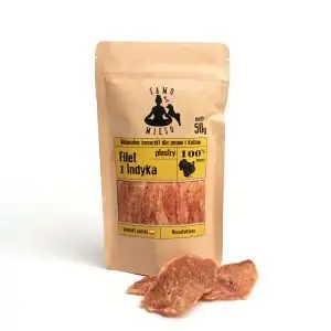 Wyprzedaż SAMO MIĘSO Filet Indyk Plastry 50g