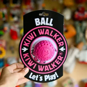 Kiwi Walker BALL MAXI różowa piłka dla psa Premium