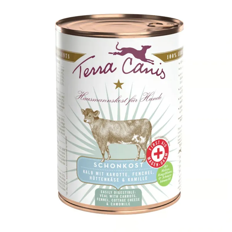 Okazja Terra Canis Gastrointestinal Cielęcina – karma mokra 400g