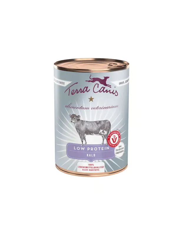 Terra Canis Low Protein Cielęcina niska zwartość białka – karma mokra 400g Wyprzedaż