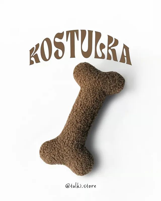 Ostatnia szansa Tulki – pluszowa piszcząca kostulka brązowa M