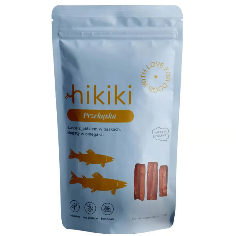 hikiki – łosoś z jabłkiem w paskach 80 g Kup online