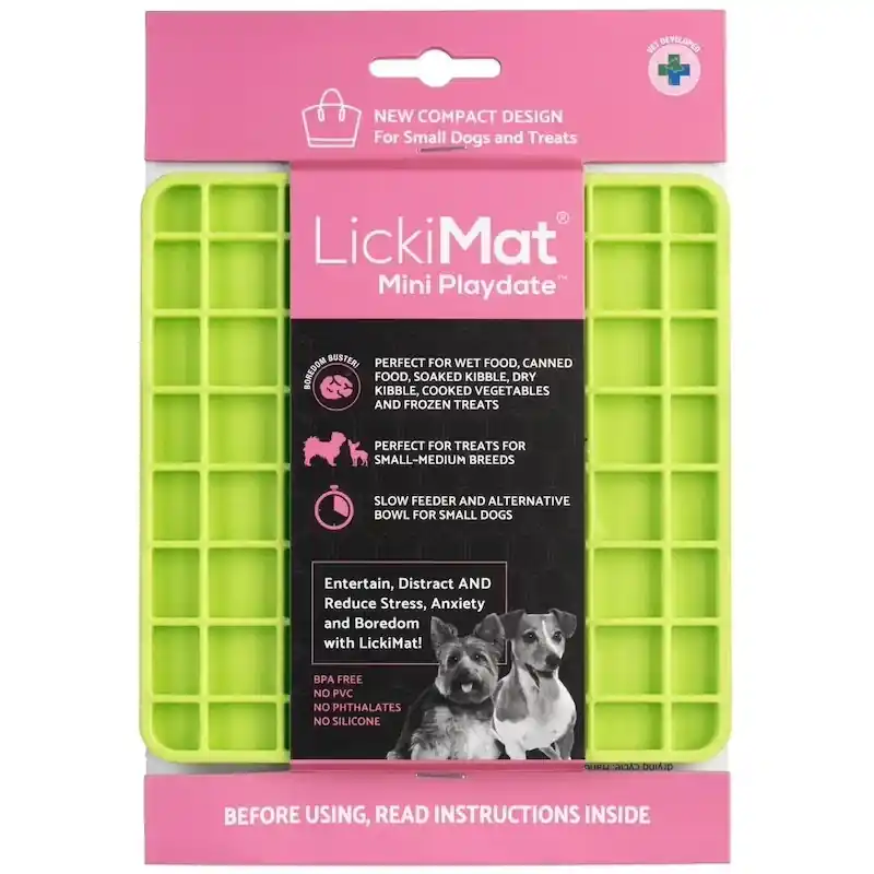 Zamów dziś Mata LickiMat MINI Playdate™ zielony