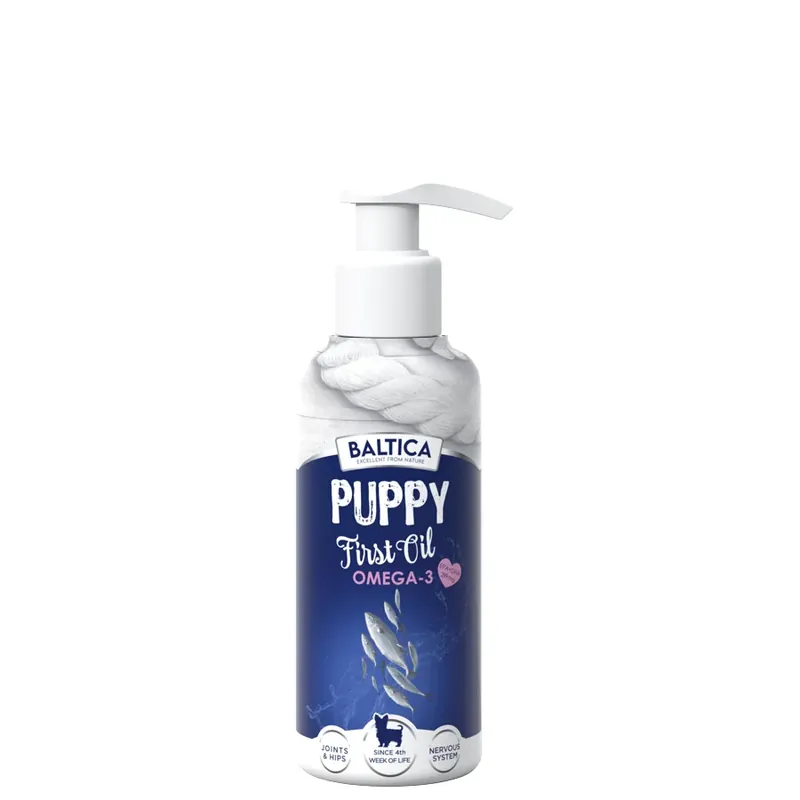 Obniżka ceny BALTICA olej dla szczeniaków Puppy First Oil Omega3 200 ml