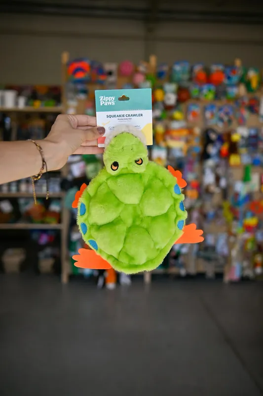 Super okazja ZippyPaws Squeakie Crawler – Toby the Tree Frog ZP1050