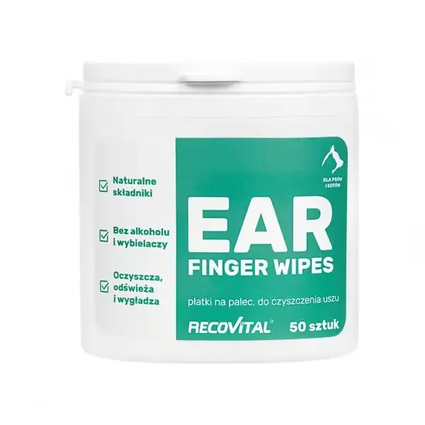 RECOVITAL Ear Finger Wipes – płatki do uszu 50 szt. Kup teraz