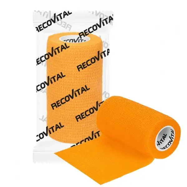 RECOVET Bandaż kohezyjny pomarańczowy 10 cm x 4,5 m Wyjątkowa oferta