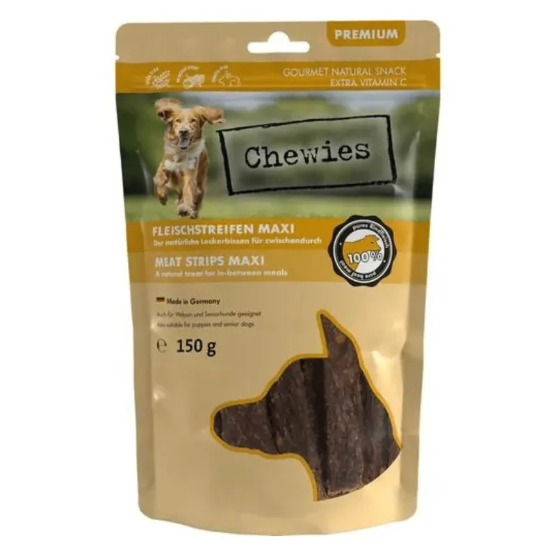Szybka dostawa Chewies Meat Strips paski Maxi Wołowina 150g