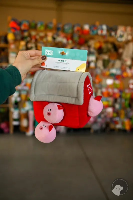 Kup online ZippyPaws Pluszowa norka Domek ze świnkami