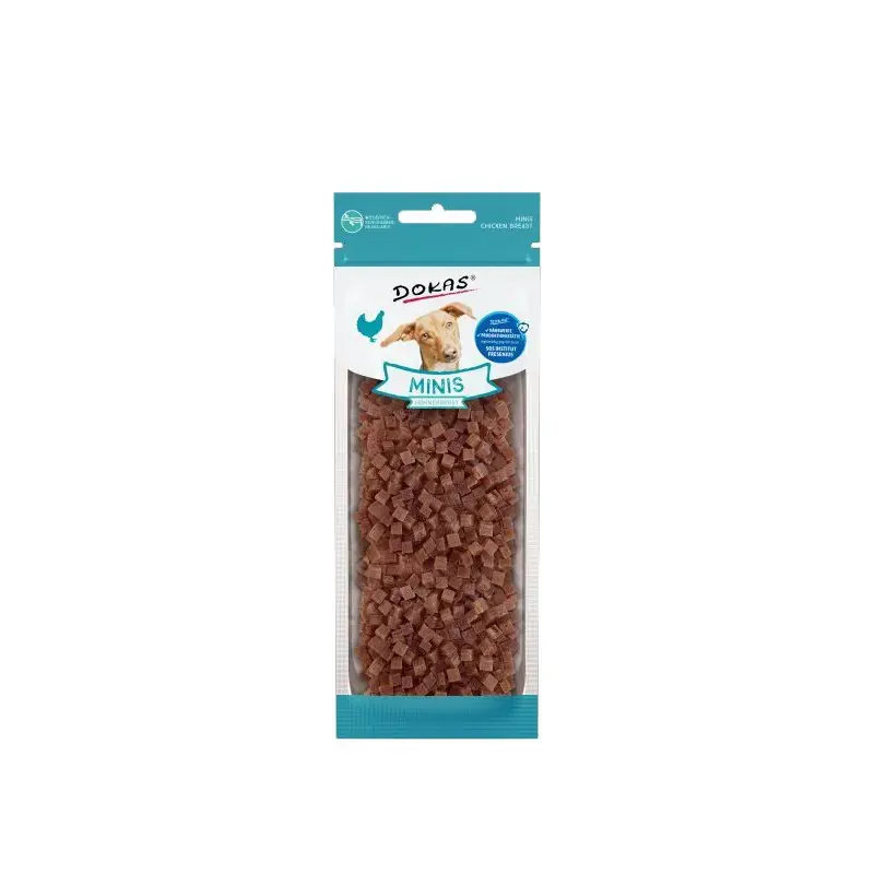 DOKAS Minis 70g kurczak – smaczki dla psa Cena promocyjna