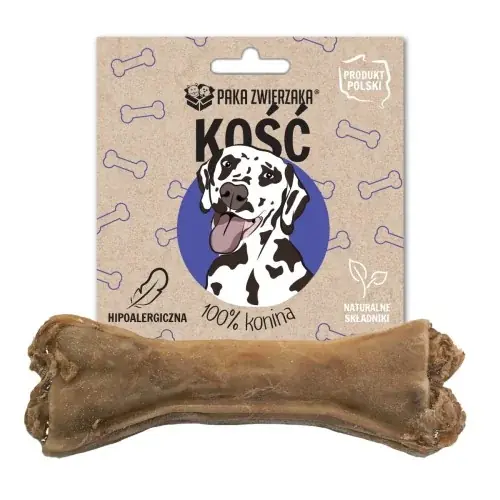 Najlepsza cena PAKA ZWIERZAKA Kość konina 100% (12 cm)