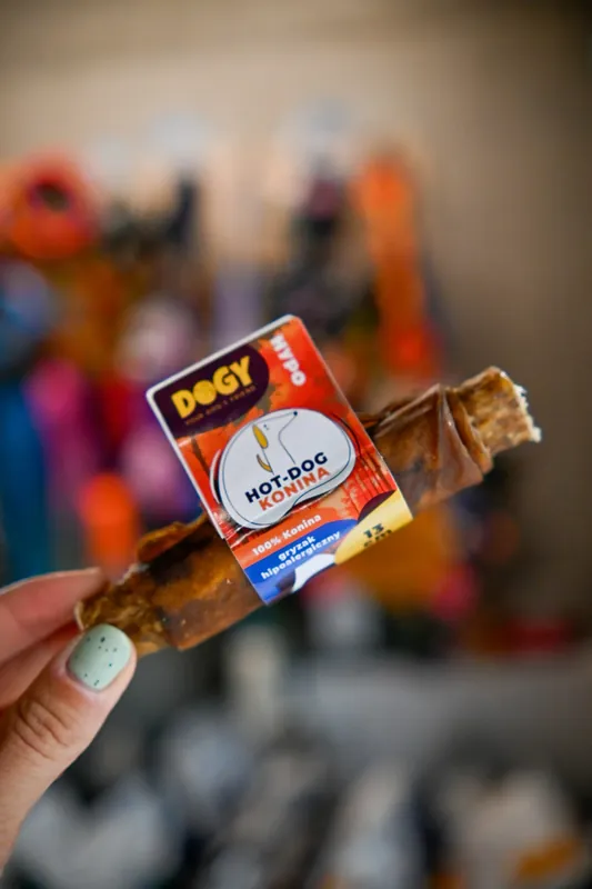 Nowy DOGY HYPO – Hot-Dog z Koniny 13 cm