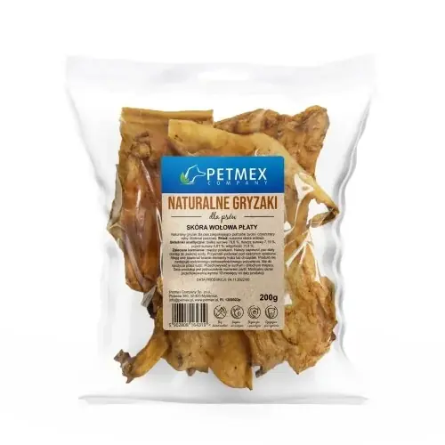 PETMEX skóra wołowa płaty 500 g Obniżka ceny