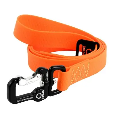 COLLAR EVOLUTOR najmocniejsza smycz dla psa (szer 25 mm, dł 2,1m) pomarańczowy Szybka wysyłka