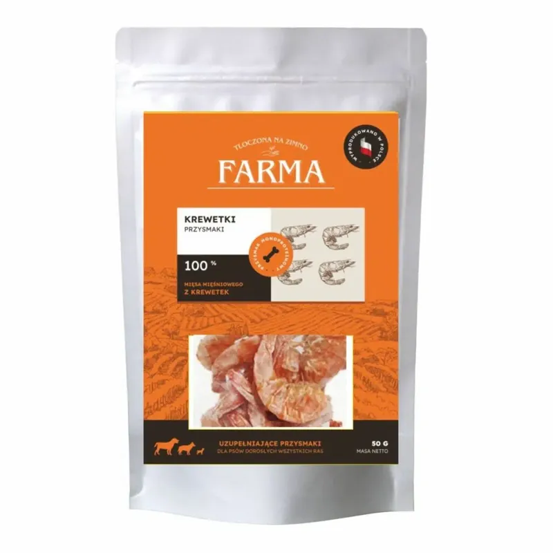 Tylko dziś Farma – Przysmak Krewetki 50g