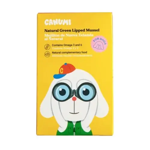 CANUMI 100% Naturalne zielone małże nowozelandzkie 100g Hit cenowy