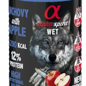 Alpha Spirit Anchovy with red apple 400g karma mokra dla psa Nie przegap