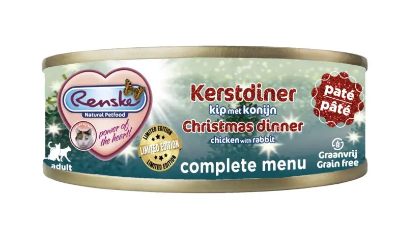 RENSKE cat christmas dinner – kurczak z królikiem (70g) Oferta czasowa