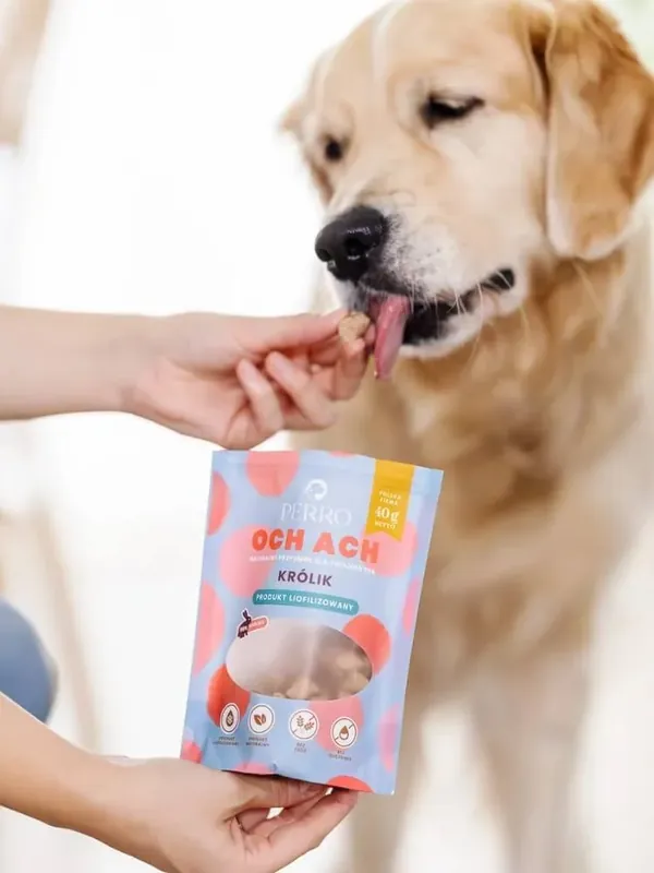 PERRO OCH ACH Królik – Przysmaki liofilizowane 40 g Zamów dziś