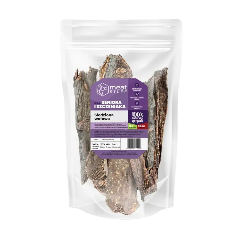MEATSTUFF śledziona wołowa 1 kg Premium