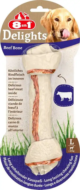 8in1 Kość Delights Beef dla psa rozm. L Sprawdź teraz