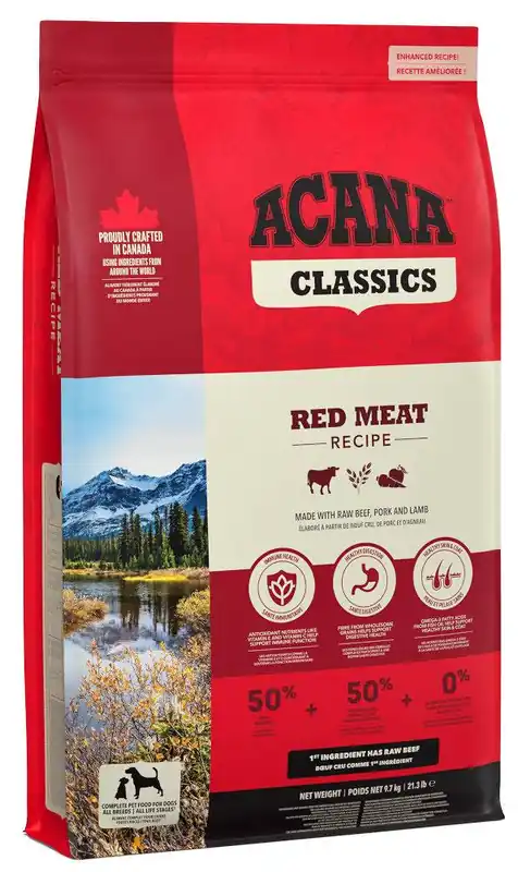 Acana Classics Red Meat Sucha Karma dla psa op. 9.7kg Ekspresowa dostawa