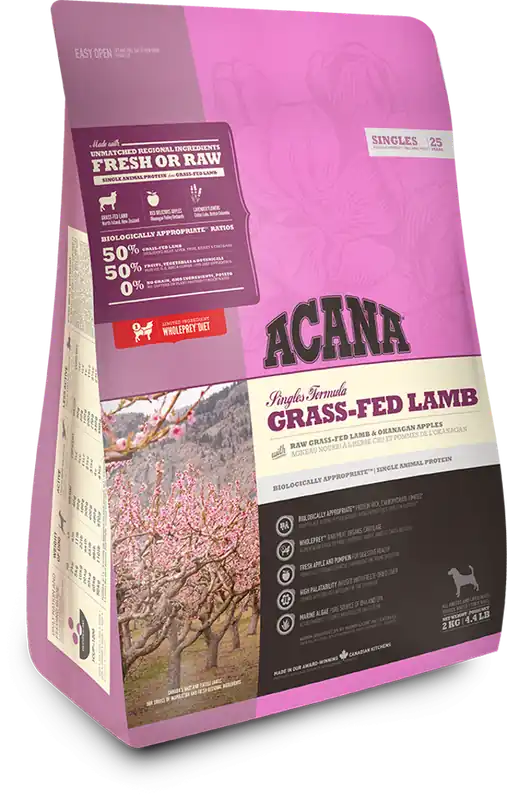 Acana Grass-Fed Lamb Sucha Karma dla psa op. 2kg Popularny