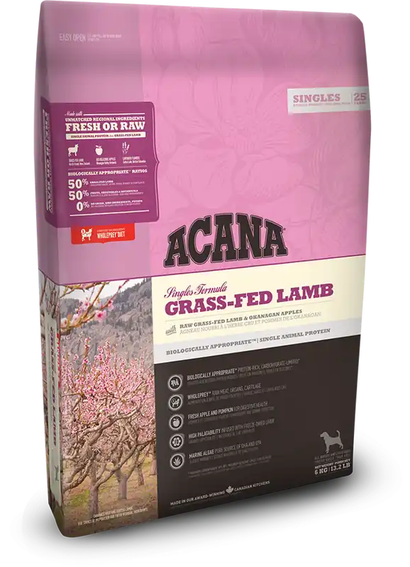 Ograniczona ilość Acana Grass-Fed Lamb Sucha Karma dla psa op. 6kg