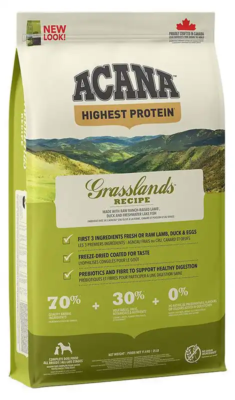 Acana Grasslands Sucha Karma dla psa op. 11.4kg Kup online