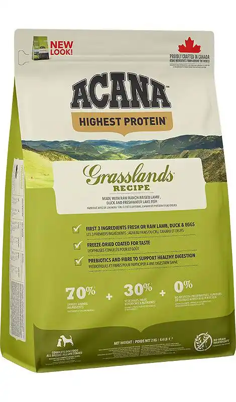 Acana Grasslands Sucha Karma dla psa op. 2kg Rabat