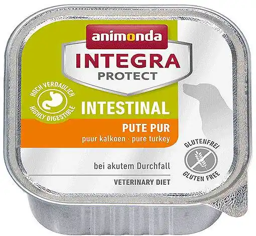 Taniej Animonda Integra Protect Intestinal z indykiem (pute pur) Mokra Karma dla psa op. 150g