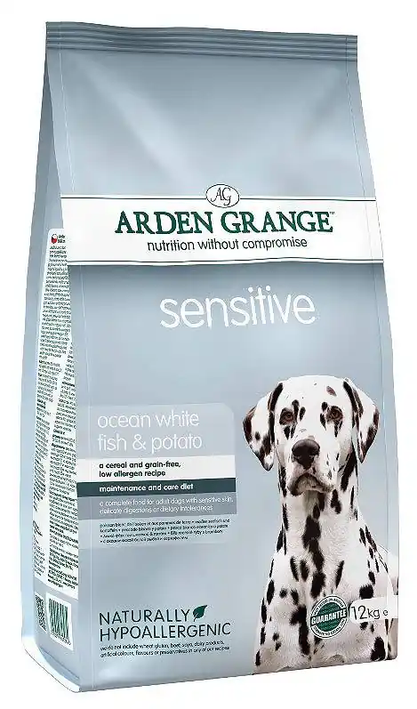 Wybór klientów Arden Grange Adult Sensitive Fish&Potato Sucha Karma dla psa op. 12kg