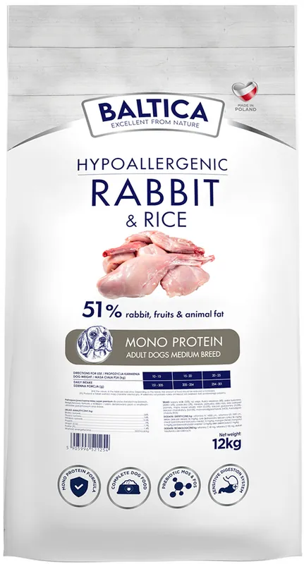Hit cenowy Baltica Junior Large Lamb&Rice Sucha karma dla psa op. 9kg