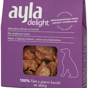 Ayla Delight Filet z kaczki ze skórą Przysmaki liofilizowane dla psa op. 28g Nie przegap