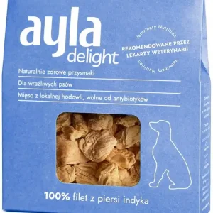 Ayla Delight Filet z piersi indyka Przysmaki liofilizowane dla psa op. 28g Nie przegap