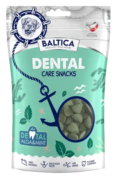 Premium Baltica Przysmak Dental z algą i miętą dla psa op. 100g