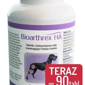 Ostatnia szansa Biowet Preparat na stawy Bioarthrex HA dla psa op. 90 tabletek