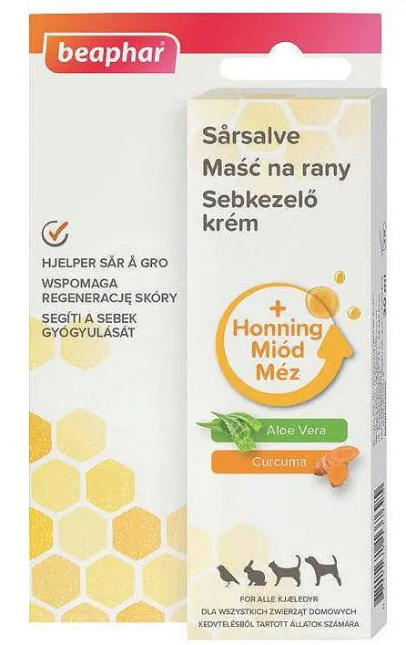 Szybka dostawa Beaphar Maść na rany z miodem dla psa i kota poj. 30ml