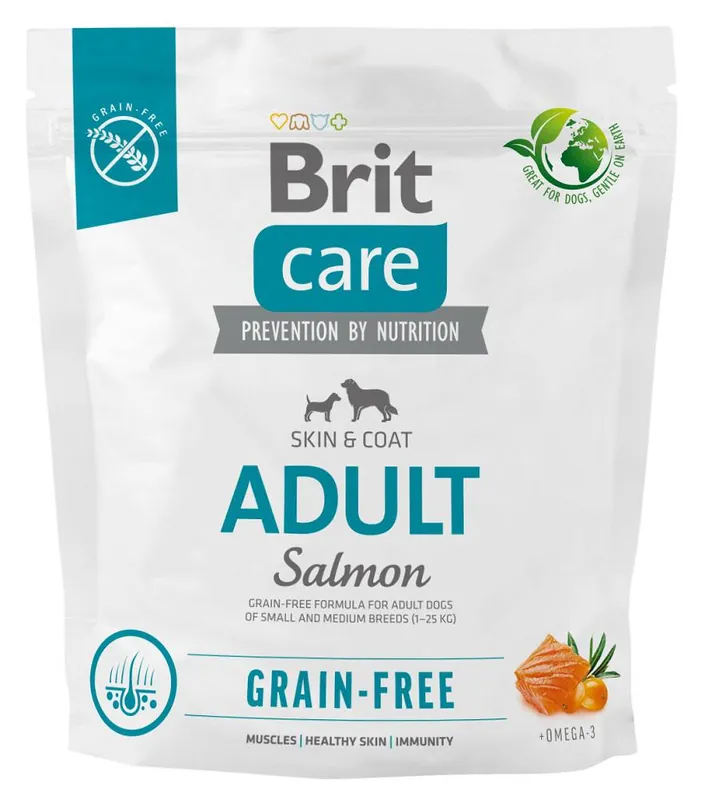 Brit Care Grain-Free Adult Salmon Sucha Karma dla psa op. 1kg Sprawdź teraz