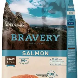 Bravery Puppy Mini Salmon Grain Free Sucha karma dla szczeniaka op. 2kg Wybór klientów