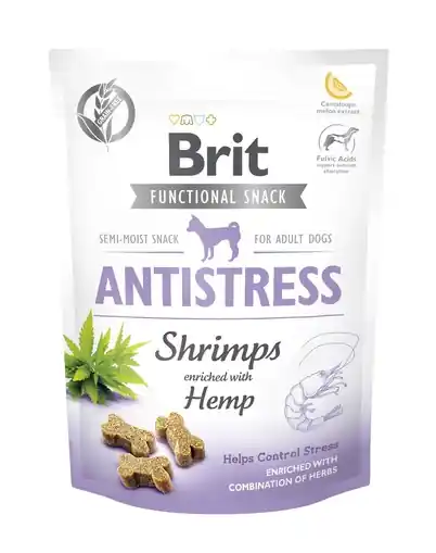 Łatwy zwrot Brit Care Przysmak Functional Snack Antistress dla psa op. 150g