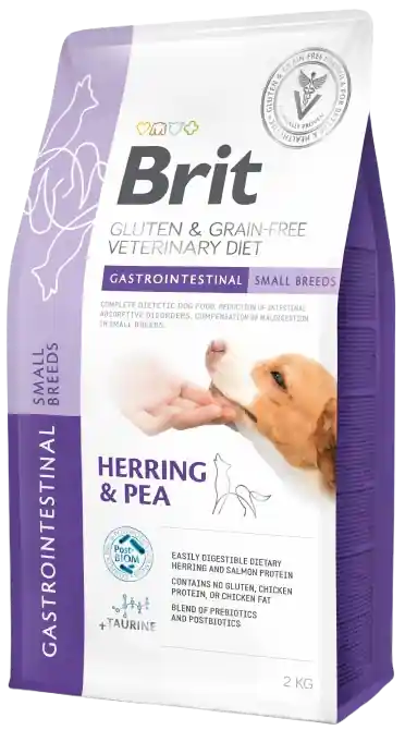 Kup teraz Brit Veterinary Diet Gastrointestinal SMALL Herring&Pea Sucha Karma dla psa op. 2kg