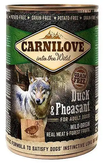 Taniej Carnilove Adult Duck&Pheasant Mokra Karma dla psa op. 400g