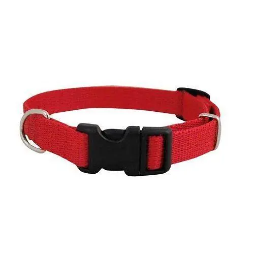 Chaba Obroża regulowana dla psa rozm. 20mm/28-46cm kolor czerwony Oferta
