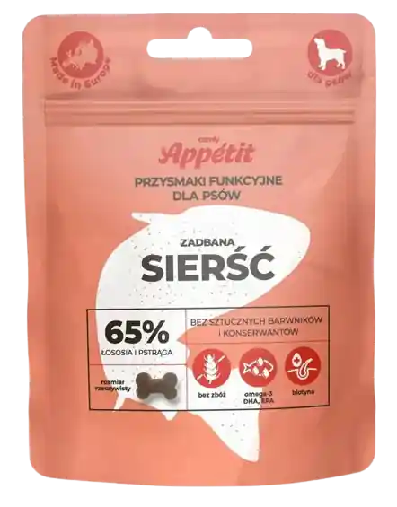 Okazja Comfy Appetit Przysmaki funkcyjne Sierść dla psa op. 70g