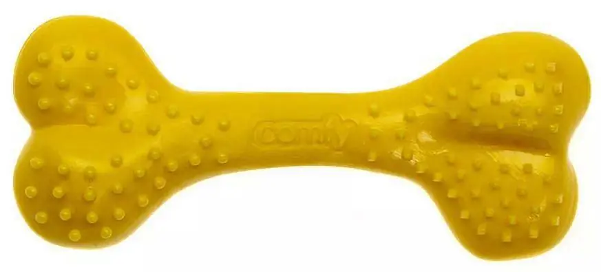 Niska cena Comfy Gryzak Dental Pineapple dla psa dł. 16.5cm kolor żółty WYPRZEDAŻ