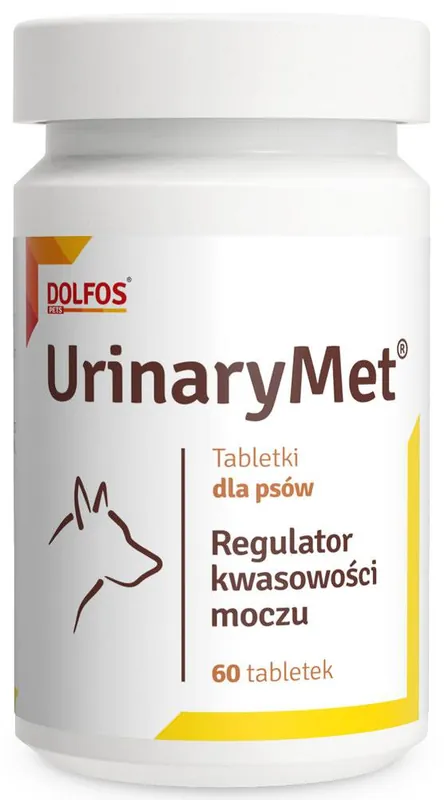 Hit cenowy Dolfos Preparat na drogi moczowe UrinaryMet DOG dla psa op. 60 tabletek